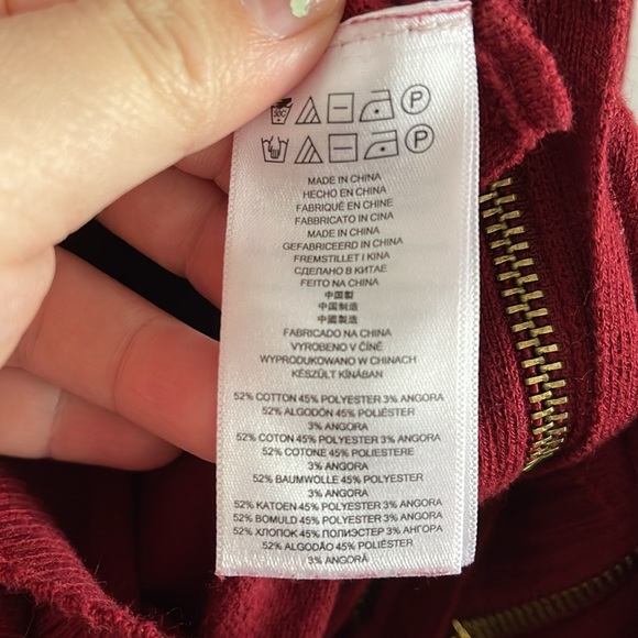 Michael Kors cotton blend v-neck sweater - Picture 5 of 6